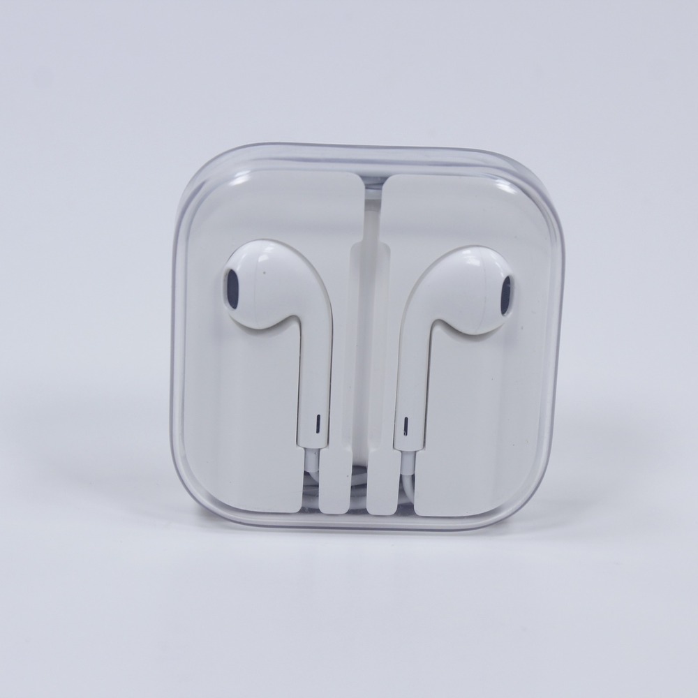 Authentic Apple EarPods 3.5mm Headphone Plug with Original Travel Storage Case